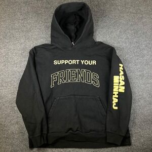 Kids of Immigrants x Hasan Minhaj Hoodie Mens 2XL Black Support Your Friends